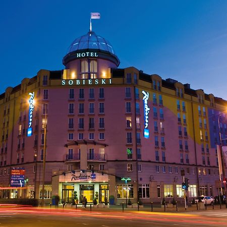 Radisson Blu Sobieski Warsaw Exterior photo Radisson Blu Hotel Sobieski